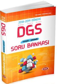 2018-2019 DGS Soru Bankası Cevaplı-Çözümlü
