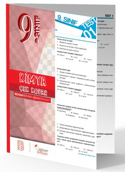 9. Sınıf Kimya Çek Kopar Yaprak Test 