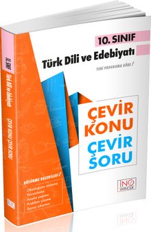 10.Sınıf Türk Dili ve Edebiyatı Çevir Konu Çevir Soru
