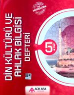 5. Sınıf Din Kültürü ve Ahlak Bilgisi Defteri