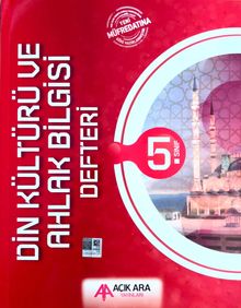 5. Sınıf Din Kültürü ve Ahlak Bilgisi Defteri