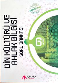 6. Sınıf Din Kültürü Ve Ahlak Bilgisi Soru Bankası