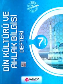 7. Sınıf Din Kültürü Ve Ahlak Bilgisi Defteri