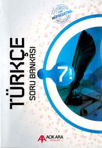 7. Sınıf Türkçe Soru Bankası