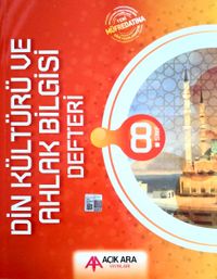 8. Sınıf Din Kültürü ve Ahlak Bilgisi Defteri