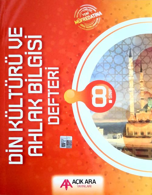 8. Sınıf Din Kültürü ve Ahlak Bilgisi Defteri