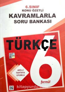 6. Sınıf Türkçe Konu Özetli  Kavramlarla Soru Bankası