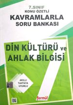 7. Sınıf Din Kültürü ve Ahlak Bilgisi Konu Özetli Kavramlarla Soru Bankası