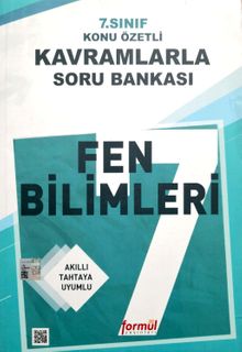 7. Sınıf Fen Bilimleri Konu Özetli Kavramlarla Soru Bankası