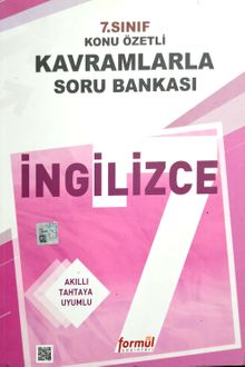 7. Sınıf İngilizce Konu Özetli Kavramlarla Soru Bankası