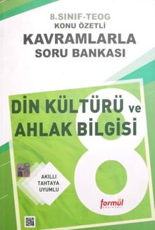 8. Sınıf Din Kültürü ve Ahlak Bilgisi Konu Özetli Kavramlarla Soru Bankası