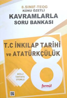 8. Sınıf Konu Özetli T. C. İnkılap Tarihi ve Atatürkçülük Soru Bankası