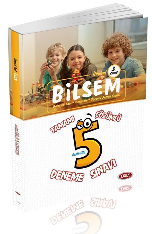 Bilsem 3.Sınıf Tamamı Çözümlü 5 Deneme Sınavı