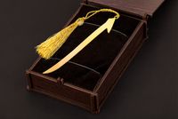 Elif (Altın Kaplama Ayraç) (Özel Kutulu)