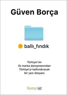 Ballı Fındık & Türkiye’nin İlk Marka Danışmanından Türkiye’yi Kalkındıracak Bir Yazı Dosyası