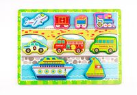 Ahşap Puzzle Araçlar (6006Rf)