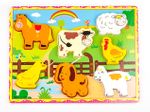 Ahşap Puzzle Sevimli Hayvanlar (6006Rf)