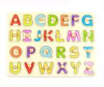 Ahşap Tutmalı Puzzle Alfabe (Rf6005)