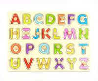 Ahşap Tutmalı Puzzle Alfabe (Rf6005)