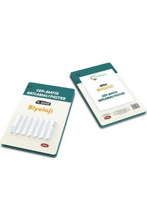 9. Sınıf Biyoloji Cep Matık Katlamalı Poster