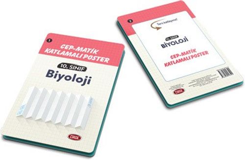 10. Sınıf Biyoloji Cep Matık Katlamalı Poster