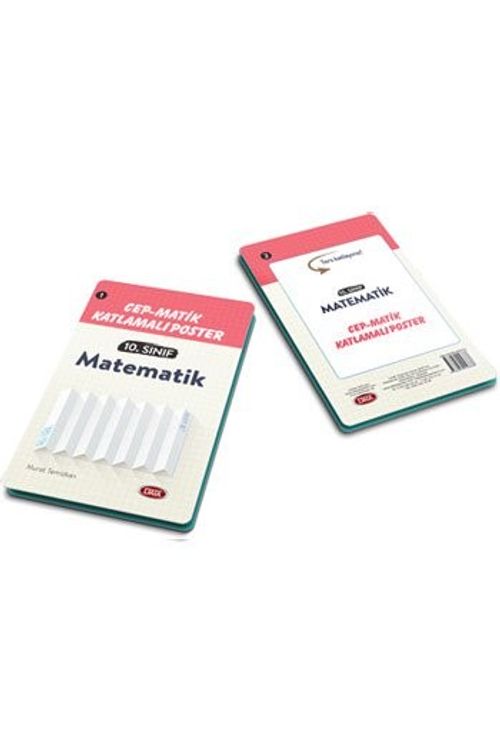 10. Sınıf Matematik Cep Matık Katlamalı Poster