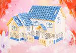 Montessori Ahşap Zeka Oyunları / w-3D Puzzle- Villa C