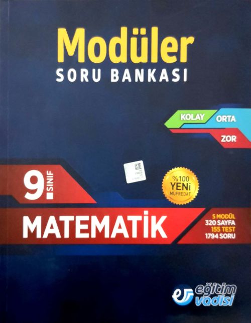 9.Sınıf Matematik Modüler Soru Bankası