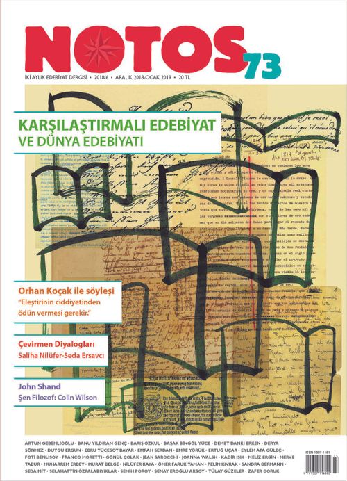 Notos Öykü İki Aylık Edebiyat Dergisi Aralık 2018 Sayı :73