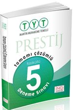 TYT Prestij Tamamı Çözümlü 5 Fasikül Deneme Sınavı
