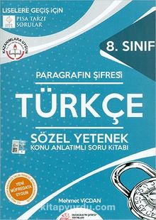Paragrafın Şifresi 8.Sınıf Türkçe Konu Anlatımlı Soru Kitabı