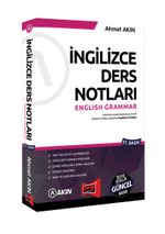 YDS İngilizce Ders Notları English Grammar