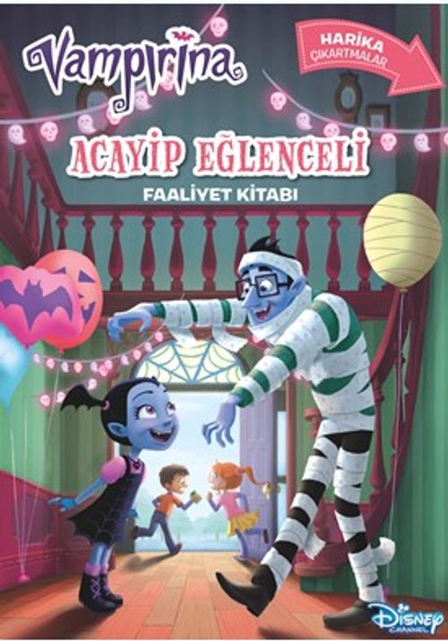 Disney Vampirina - Acayip Eğlenceli Faaliyet Kitabı