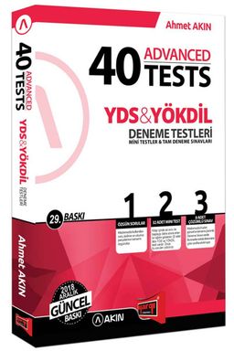 YDS&YÖKDİL Advanced 40 Test 