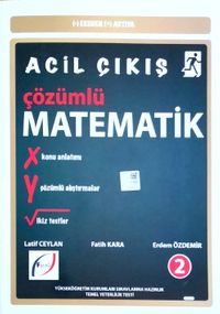 Acil Çıkış Çözümlü Matematik 2