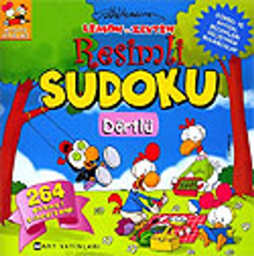 Resimli Sudoku Dörtlü / Limon ile Zeytin
