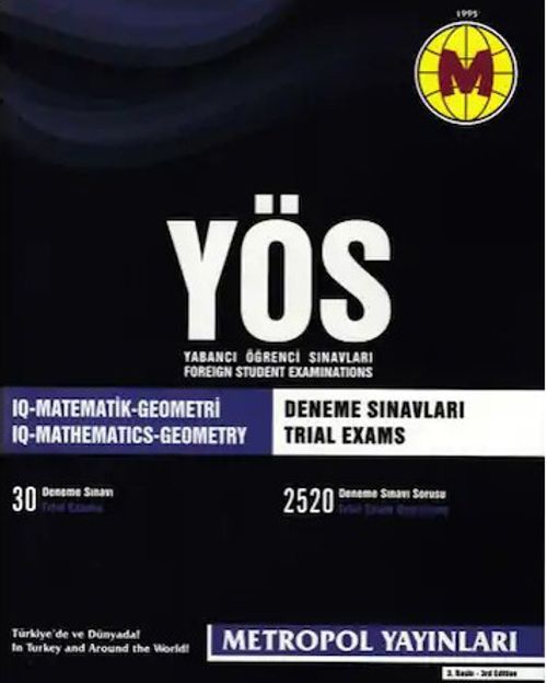 YÖS Deneme Sınavları 30 Sınav