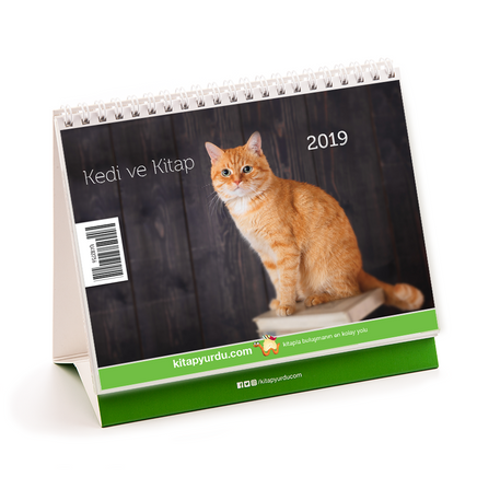 2019 Kitapyurdu Masa Takvimi (Kediler)
