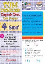 4. Sınıf Tüm Dersler Yaprak Test (Yeni Müfredat)