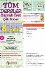 8. Sınıf Tüm Dersler Yaprak Test (Yeni Müfredat)