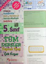 5.Sınıf Tüm Dersler Yaprak Test