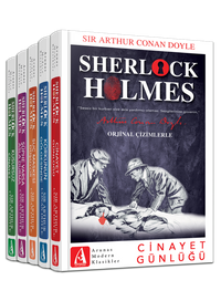 Sherlock Holmes Bütün Hikayeler Set (5 Kitap)