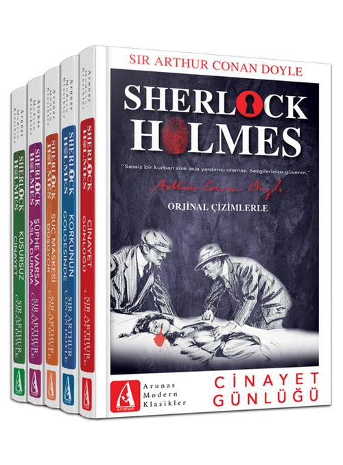 Sherlock Holmes Bütün Hikayeler Set (5 Kitap)