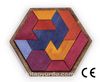Montessori Ahşap Zeka Oyunları / w-Hexagon 14