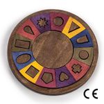 Montessori Ahşap Zeka Oyunları / w-Symbol 15