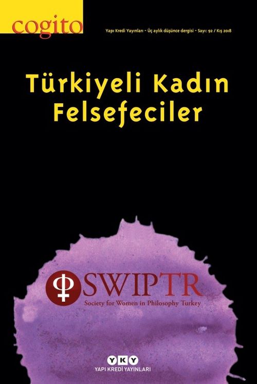 Cogito 92 Üç Aylık Düşünce Dergisi / Türkiyeli Kadın Felsefeciler