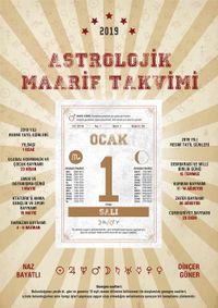 2019 Astrolojik Maarif Takvimi