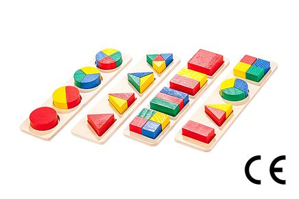 Montessori Ahşap Zeka Oyunları / w-Geometrical Pay