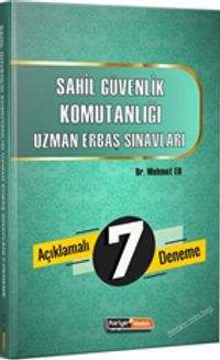 Sahil Güvenlik Komutanlığı Uzman Erbaş Sınavlarına Açıklamalı 7 Deneme Sınavı 