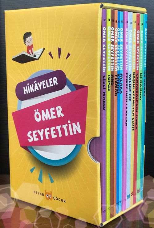 Ömer Seyfettin Çocuk Kitapları Ortaöğretim (12 Kitap Set) 